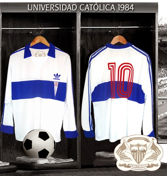 Fanatik Shop - Camiseta Retro U. Católica 1984